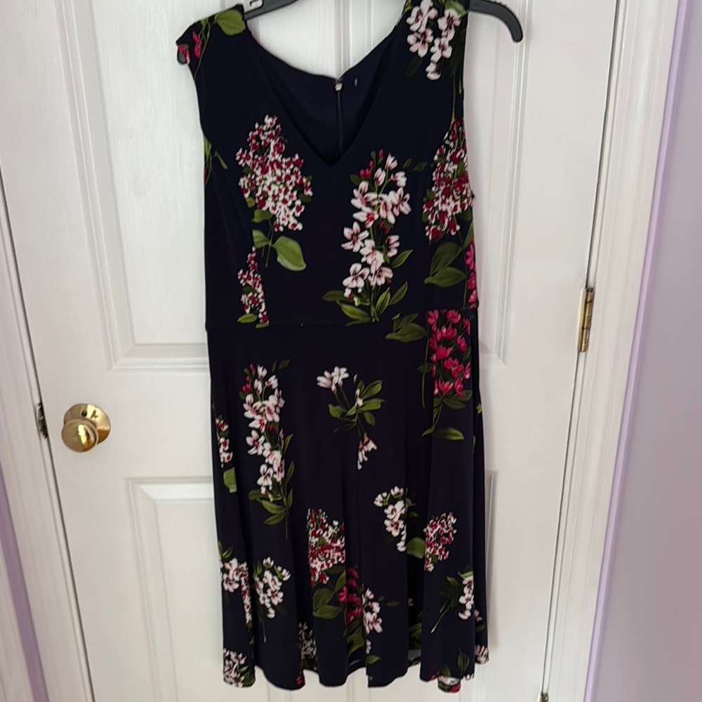 Tommy Hilfiger Blue Midi Sundress Cowl Neck Sleeveless